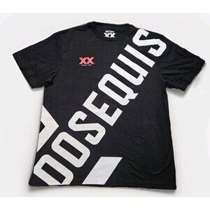 DOS EQUIS AOP Promo TShirt Black White Tagged XXL Fit XL